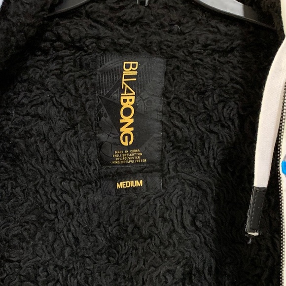 Billabong Fur-Lined Zippered Hoodie - Picture 3 of 4